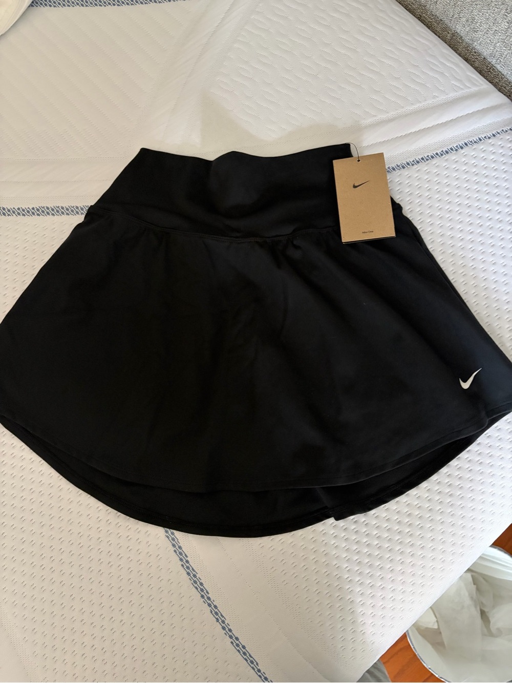 Nike One Dri-Fit Skirt with Built-In Shorts (NWT) Black Small - Picture 2 of 12